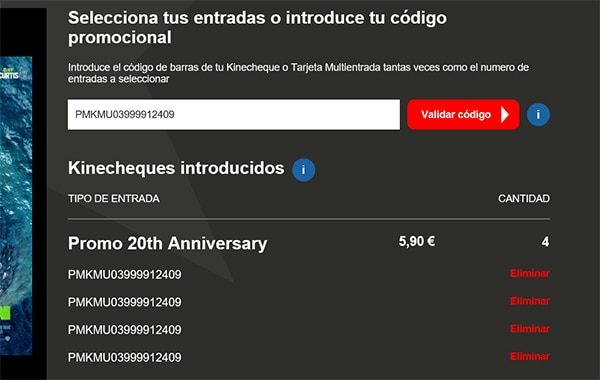 Canjea tus códigos Canjea tus códigos