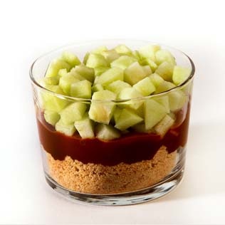 Vasito manzana con yuzu